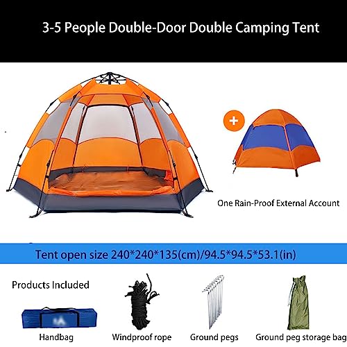 Pop Up Camping Tent Water Resistant Portable 7k