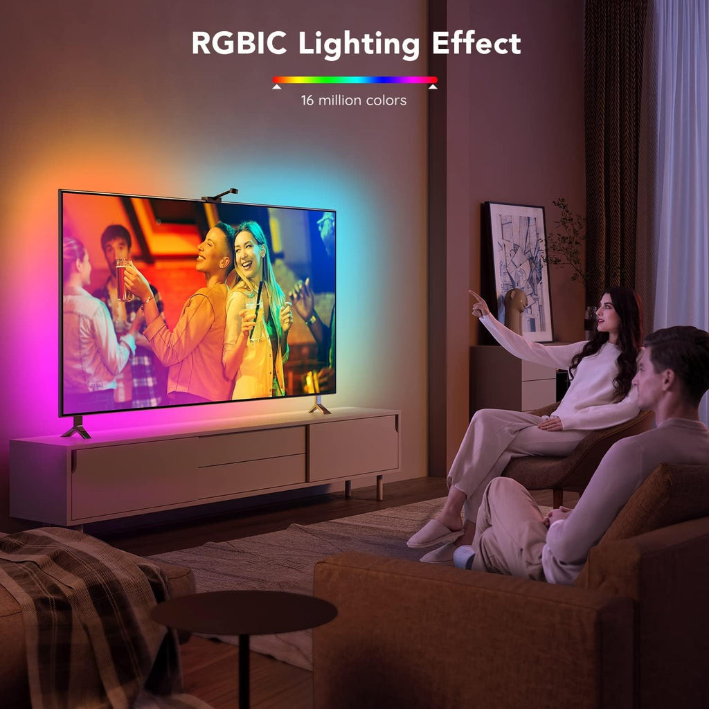 TV LED Backlights for 75-85 inch, 16.4ft RGBIC WiFi with Camera, App Control a7