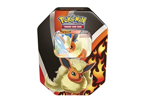 Eevee Evolutions Flareon V Tin 7k
