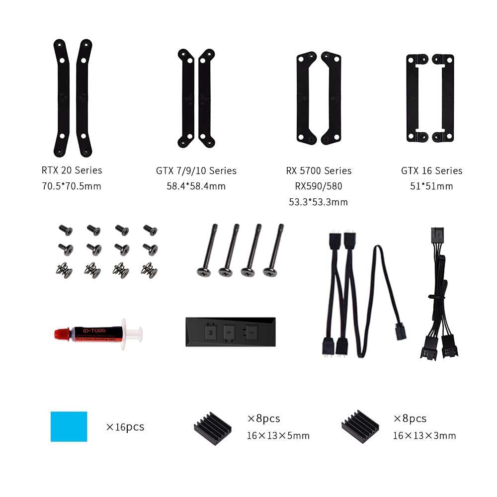 GPU Water Cooler 240mm Radiator A7