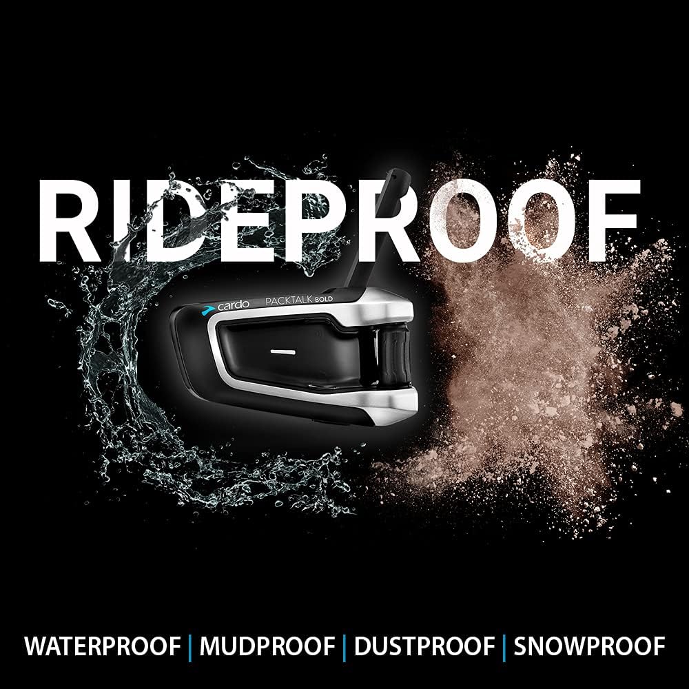 Motorcycle Bluetooth Headset Dual Pack Black 7k