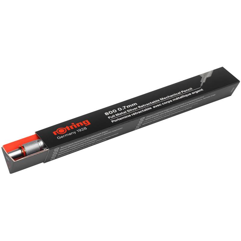 Mechanical Pencil 0.7mm Silver Barrel k7