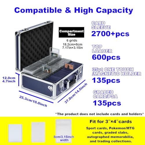 Card Storage Hard Case for Sports Cards A7
