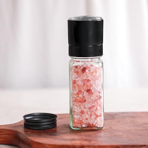 24oz Glass Spice Jars with Lids & Funnel k7