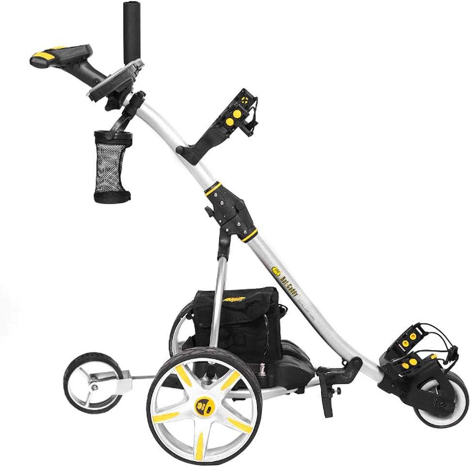 Bat-Caddy X3R Remote Control Cart w/ Free Accessory Kit, Silver, 35Ah SLA