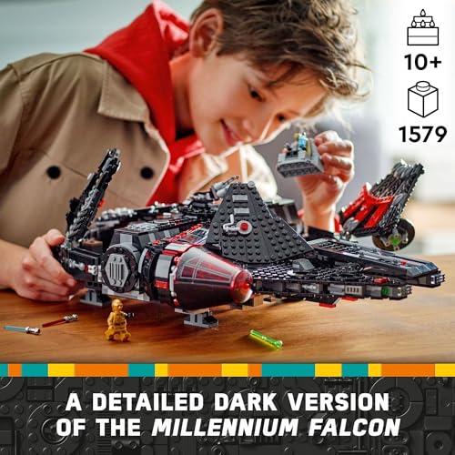 LEGO Star Wars Dark Falcon Buildable Starship Toy Set 6 Minifigures 7k