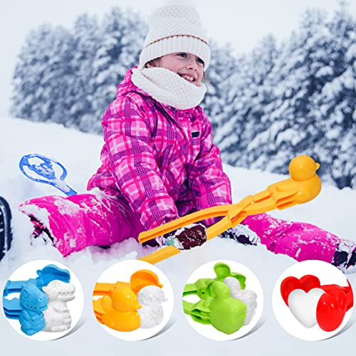 Snowball Maker Clip with Handle for Kids Winter Outdoor Toys D7k