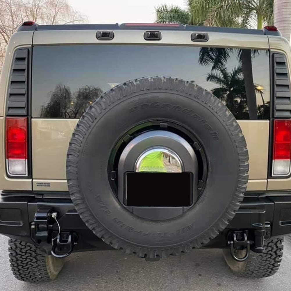 10pcs Cab Roof Lamp Housing for Hummer H2 2003-2009 Smoked Lens q7
