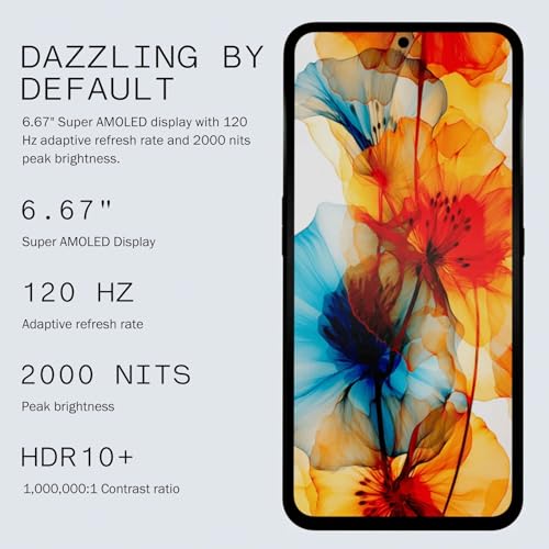 Smartphone 8+256GB Unlocked 50MP Camera Super AMOLED Display A7