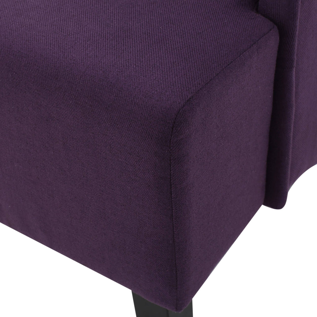 Fabric Dining Chair Dark Blue k7
