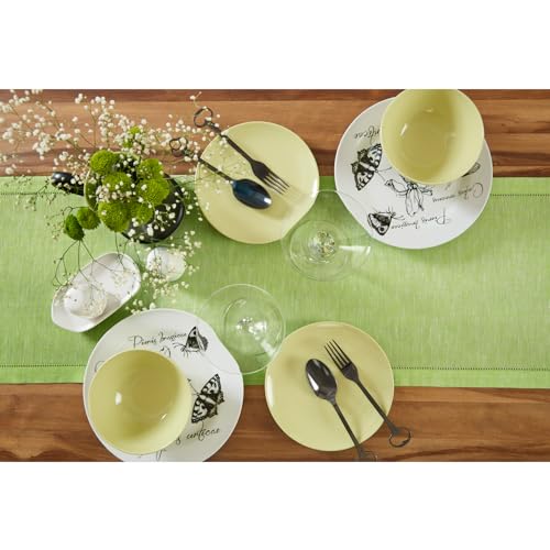Linen Chambray Table Runner 120 Inches x7