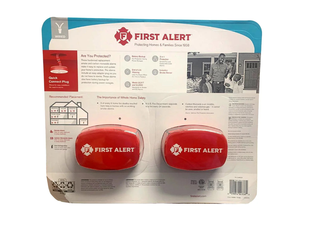 Smoke & Carbon Monoxide Detector 2-Pack 2-in-1 K7m