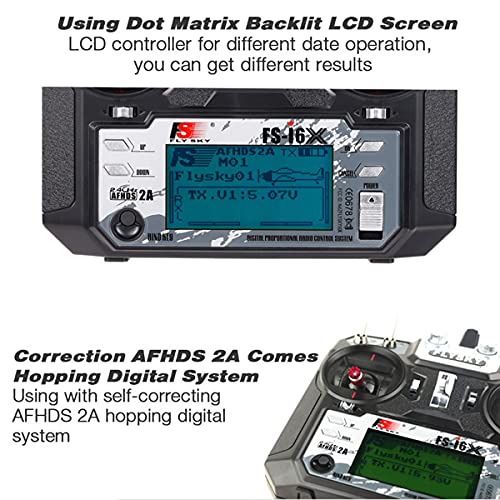 RC Transmitter Controller 10CH 2.4GHz with Receiver k7