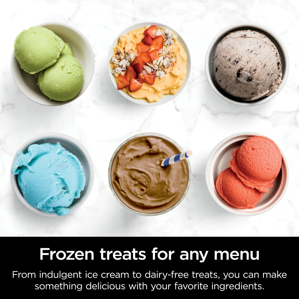 Ice Cream Maker with 7 One-Touch Programs Silver 7k