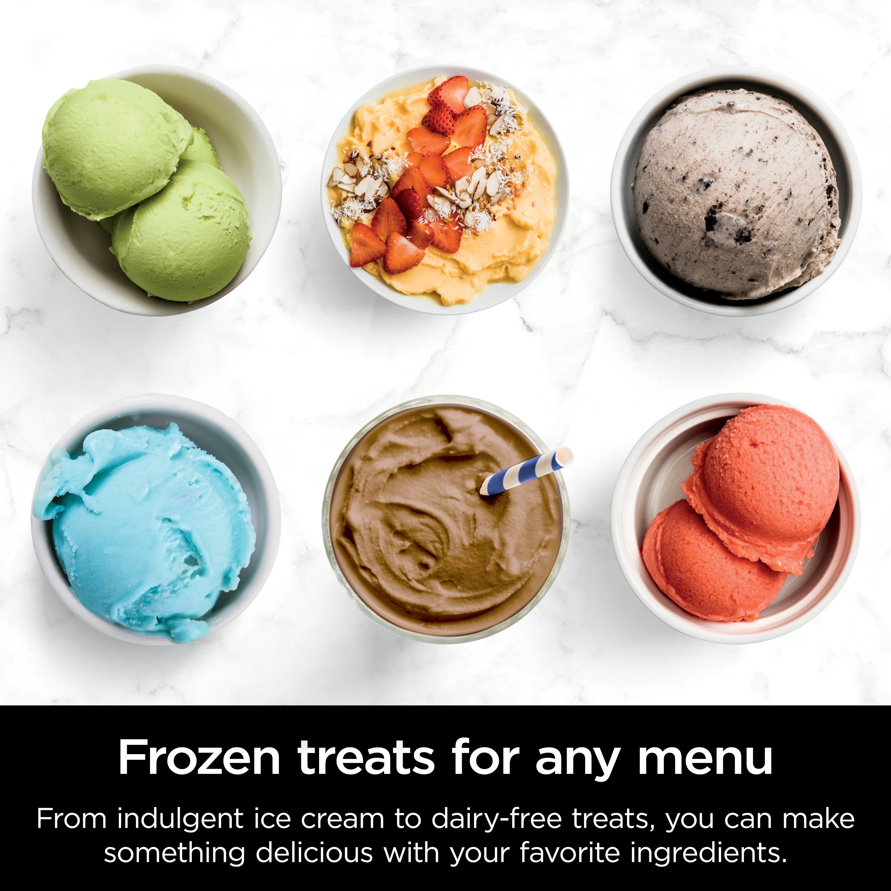 Ice Cream Maker with 7 One-Touch Programs Silver 7k