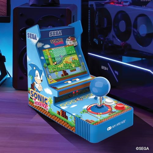 Sonic Joystick Retro Video Game Console 3.5" Display k7