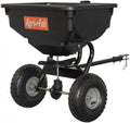 Tow Behind Spreader Lawn Tractor Fertilizer Seeder Grass Landscape Yar