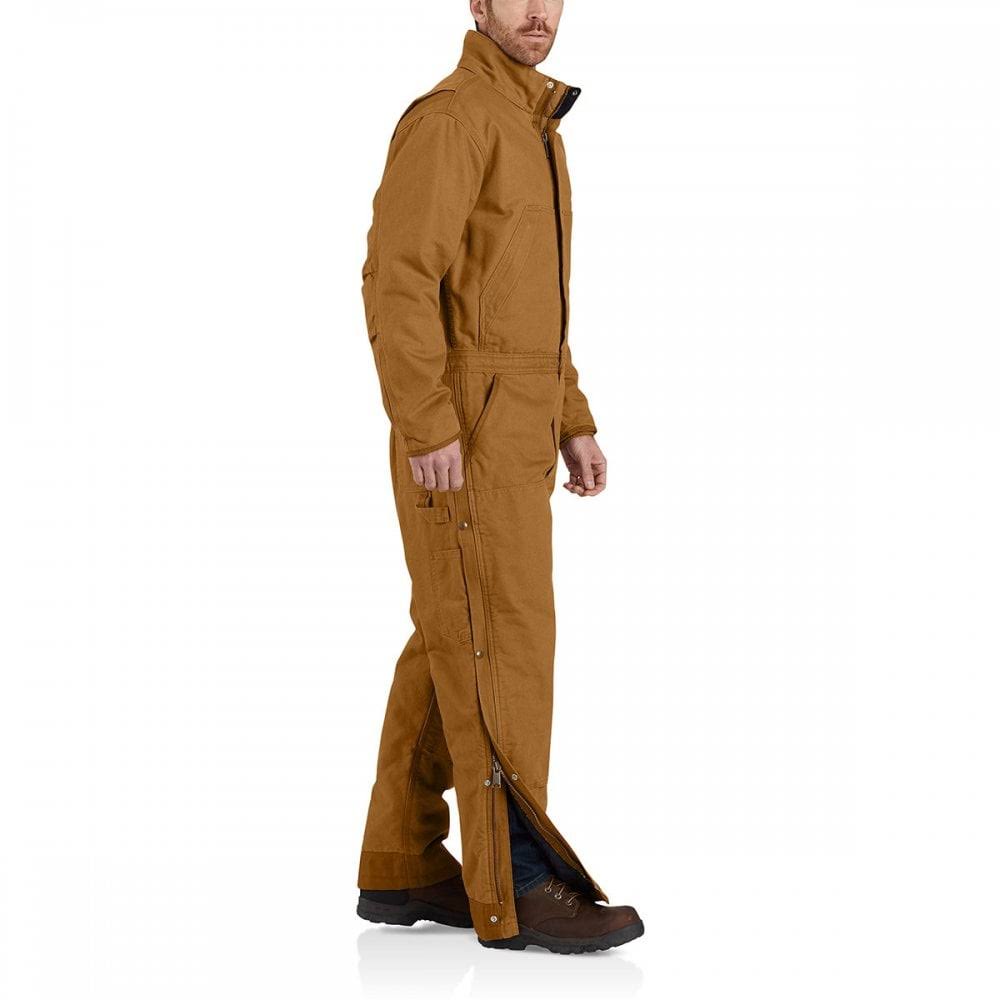 Insulated Coverall Brown Loose Fit 7k
