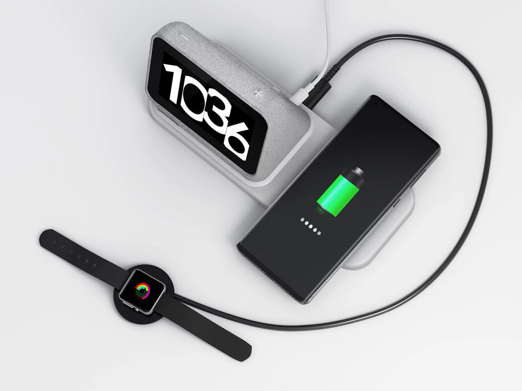 Smart Alarm Clock with Wireless Charging Dock g7