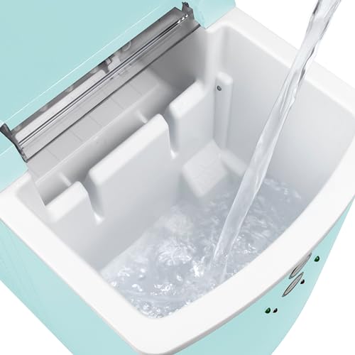 Electric Countertop Ice Maker Machine Portable 33lbs 24h Stainless Steel A7