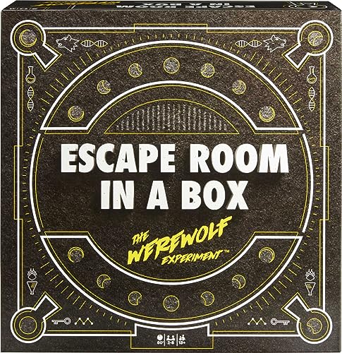 Escape Room in a Box Werewolf Experiment Group Game 7k