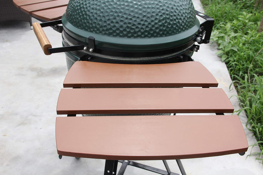 Grill Side HDPE Shelves for Big Green Egg Parts Replacement BBQ Accessories Fit Large 3 Slats K7