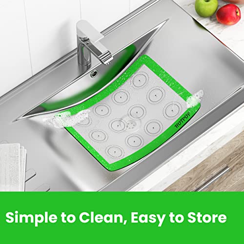 Silicone Baking Mats Non-Stick for Pastry Making 2 Half Size k7