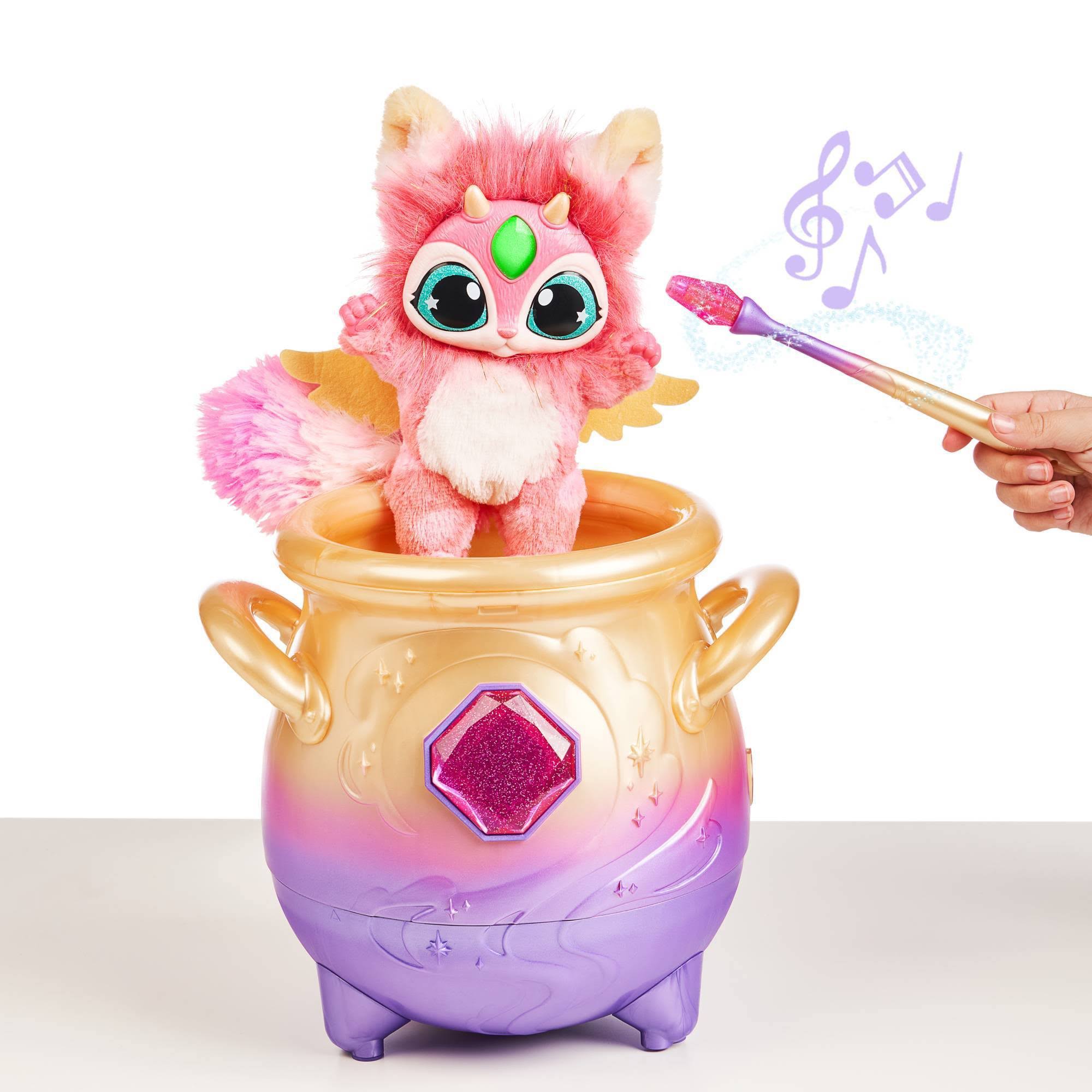 Magical Misting Cauldron Interactive Pink Toy k7