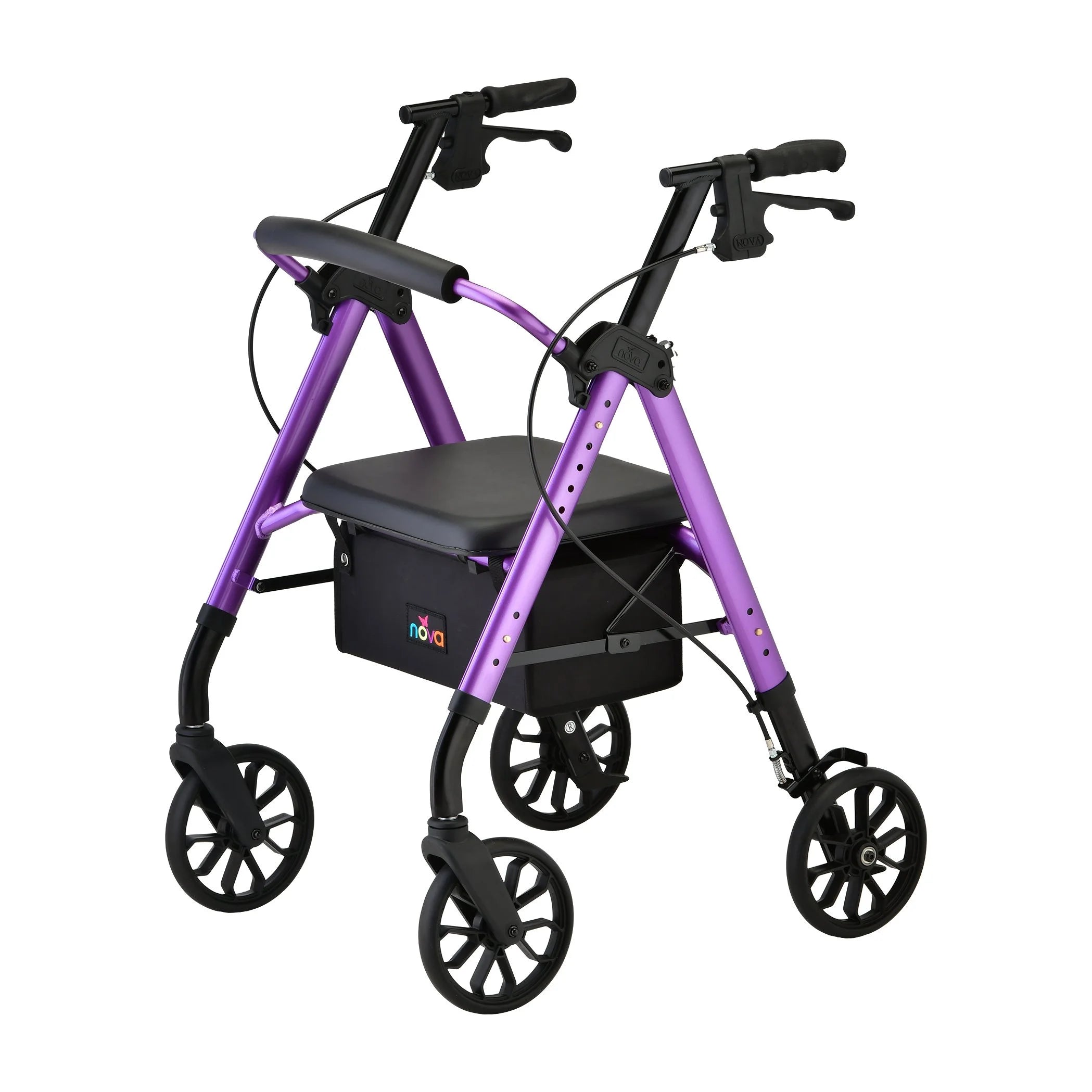 Aluminum Rollator with 8 Inch Wheel k7