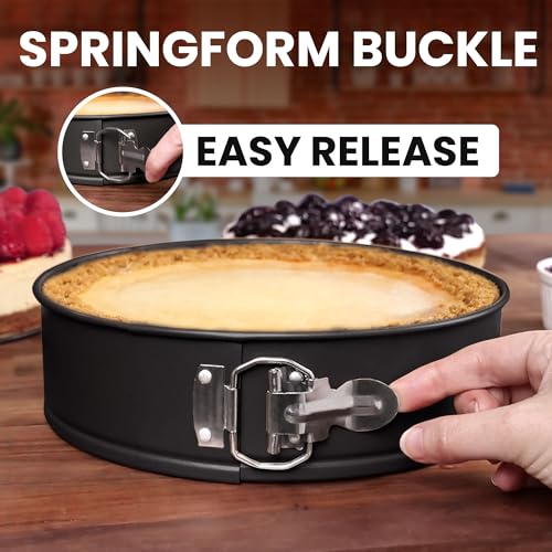 Nonstick Springform Pan 9 Inch Removable Bottom k7