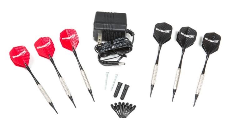 Electronic Dartboard with Cabinet Doors and Scoreboard k7
