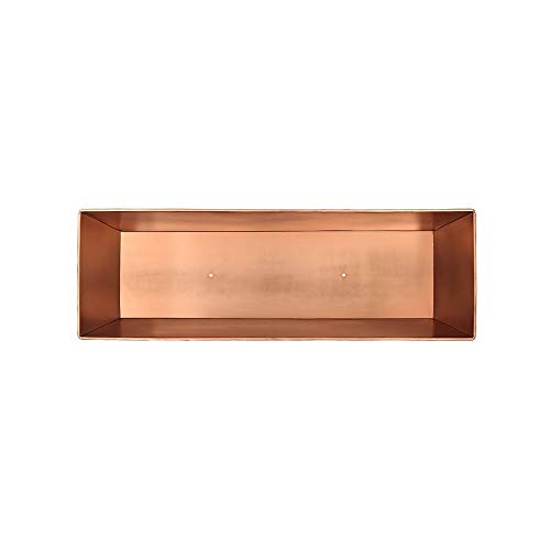 Copper Window Flowerbox Planter Large A7k