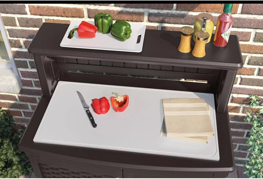 Patio Storage & Prep Station k7