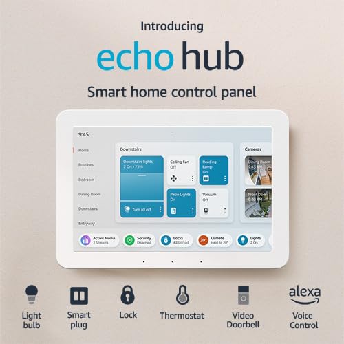 Smart home control panel with Alexa 8 inch K7