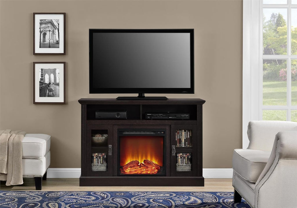 Electric Fireplace TV Console for TVs up to 50 Espresso 7k