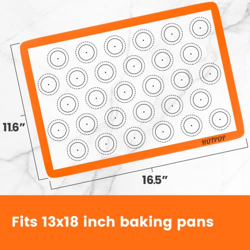Silicone Baking Mats Non-Stick for Pastry Making 2 Half Size k7