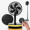 Portable Wireless Fan with 4 Speeds and Remote Control k7p