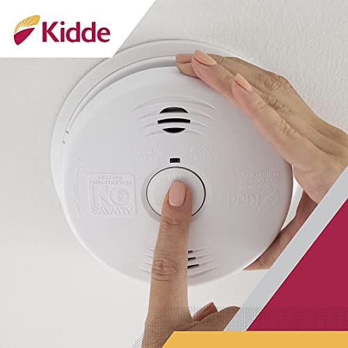Smoke & Carbon Monoxide Detector, 10-Year Battery Backup 7k