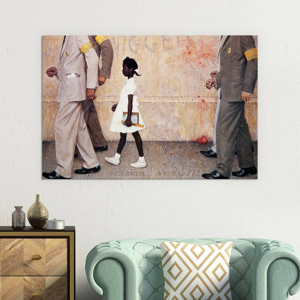 The Problem We All Live with Art Print 26x18 a7