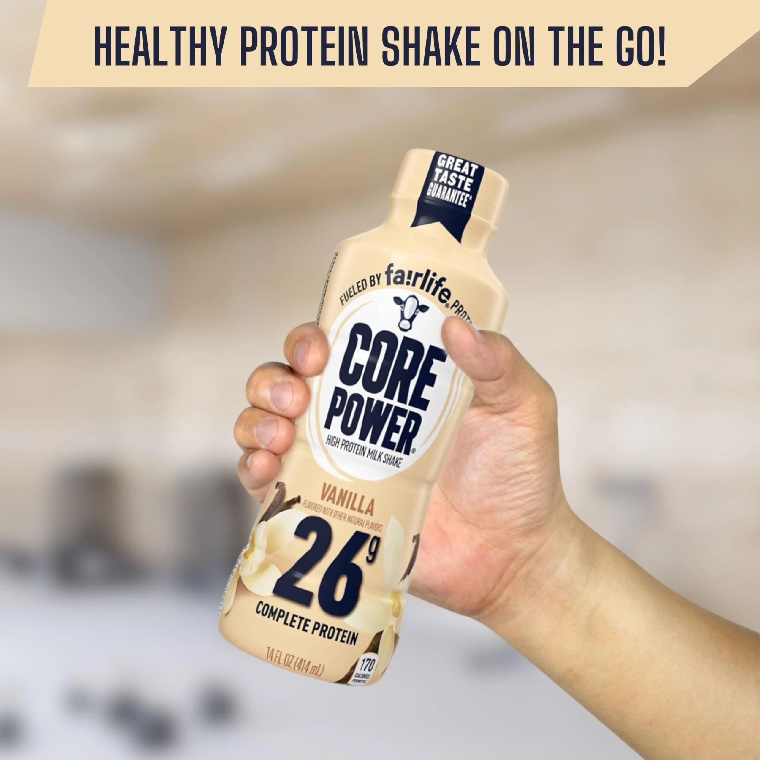 Vanilla Protein Shakes 14 Fl Oz Pack of 12 a7