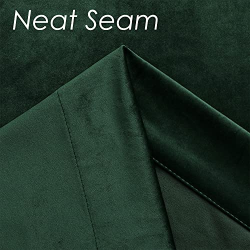 Blackout Velvet Curtains 52x96 Rod Pocket 2 Panels a7