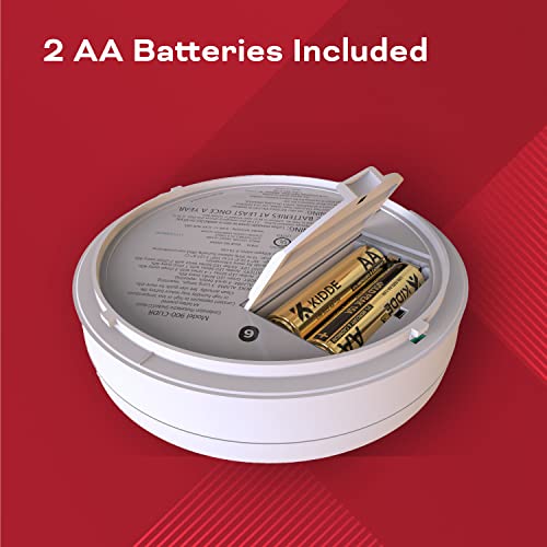 Smoke & Carbon Monoxide Detector, AA Battery, 2 Pack k7
