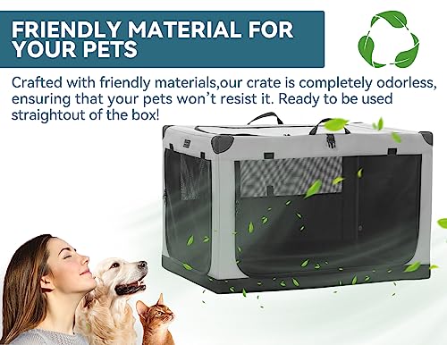 Dog Crate 26 Inch Indoor Portable Kennel a7