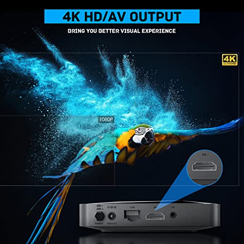 Retro Game Console with 65,000+ Classic Games, 4K HD Output a7