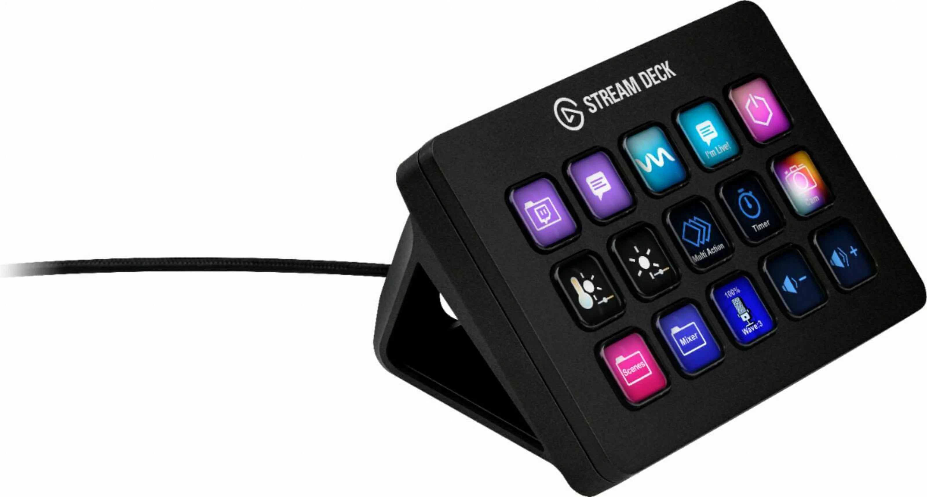 Stream Deck MK.2 15 LCD Keys Tactile Control Interface k7
