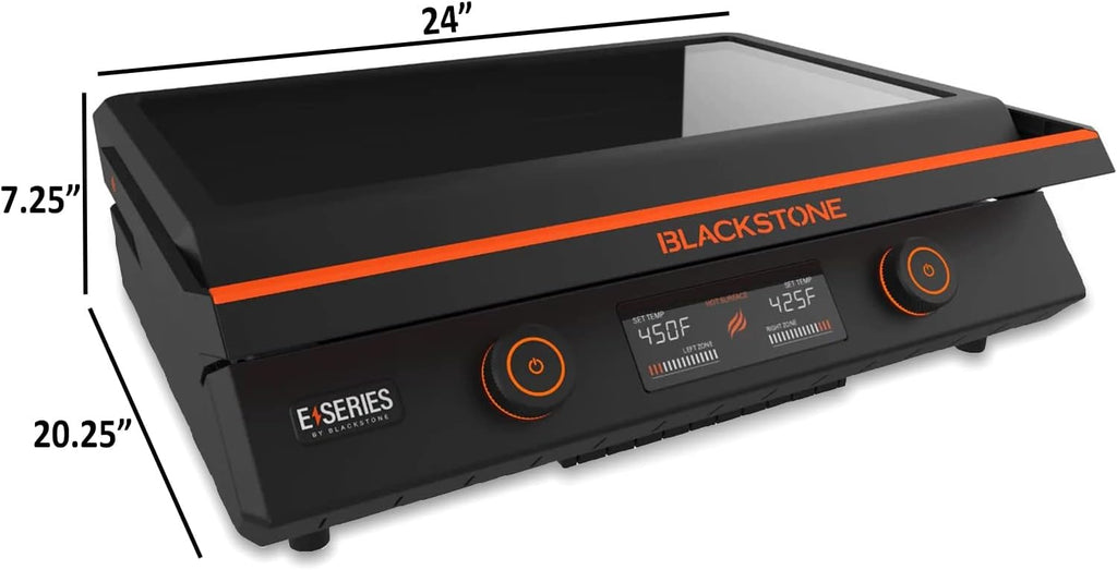 22 Inch Electric Griddle Nonstick with Lid, Tabletop Indoor Outdoor Use 7k