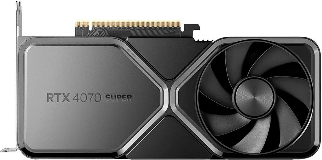 NVIDIA - GeForce RTX 4070 SUPER 12GB GDDR6X Graphics Card - Titanium/Black - Radiant Selections