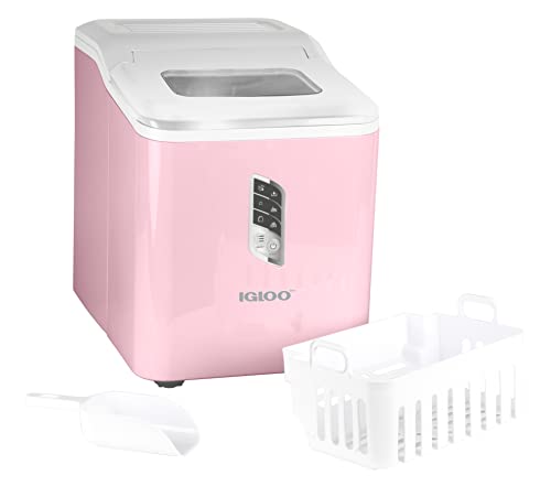 Electric Countertop Ice Maker Machine Portable 33lbs 24h Stainless Steel A7