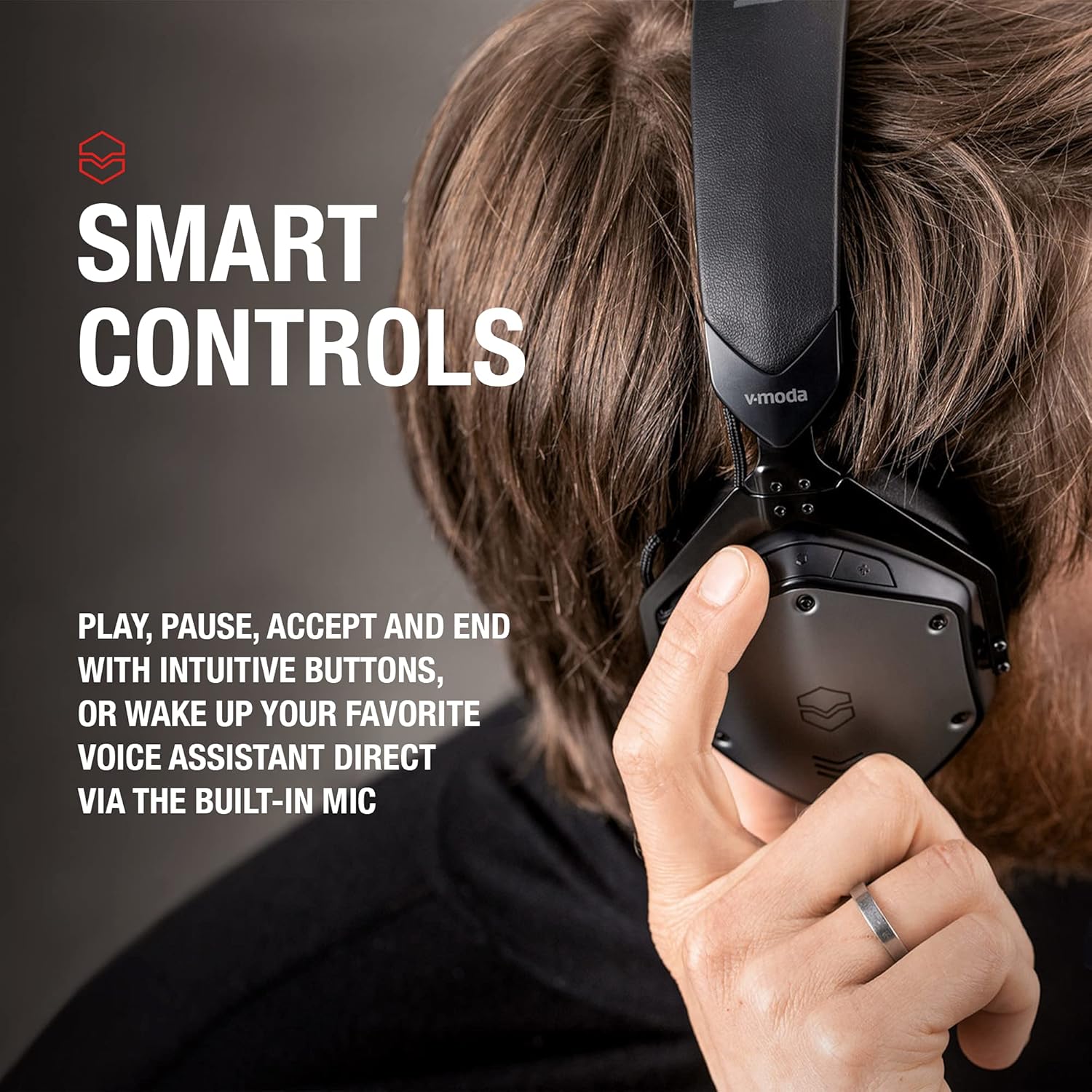 Wireless Noise Cancelling Over-Ear Headphones with Mic 7k