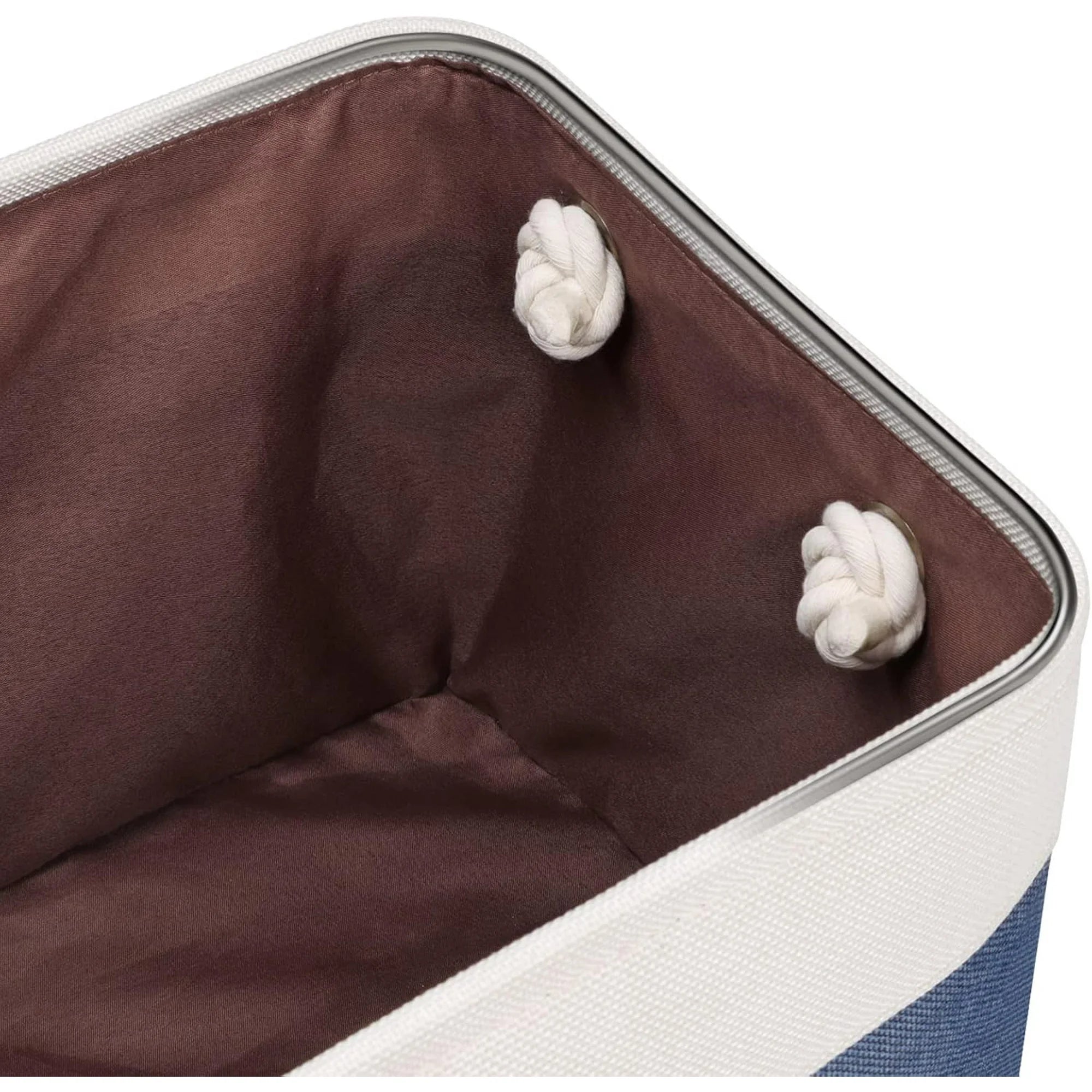 Collapsible Fabric Storage Bins with Handles, Set of 6 7k